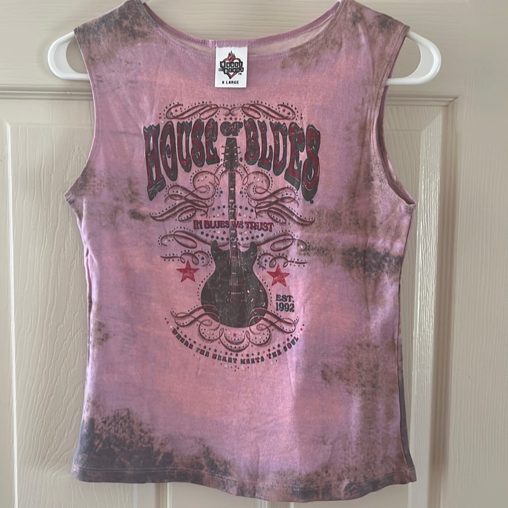 HOUSE OF BLUES TANK TOP - Picture 1 of 8